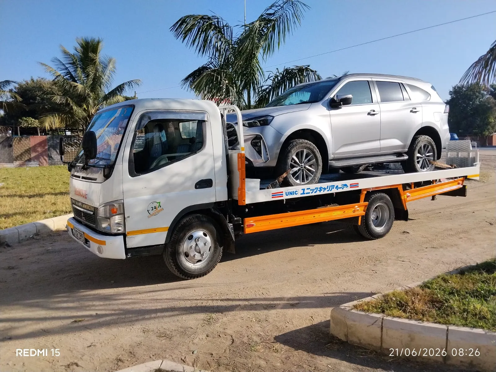 Stuck on the Road? We Tow You Out — Fast.